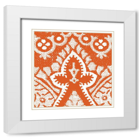 Boho Bright III White Modern Wood Framed Art Print with Double Matting by Wild Apple Portfolio