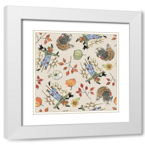 Be Thankful Step 06 White Modern Wood Framed Art Print with Double Matting by Tavoletti, Anne
