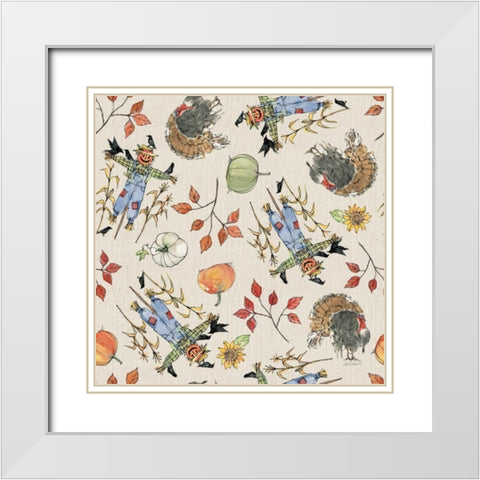 Be Thankful Step 06 White Modern Wood Framed Art Print with Double Matting by Tavoletti, Anne
