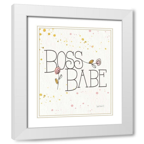 Fashion Feet XIII White Modern Wood Framed Art Print with Double Matting by Tavoletti, Anne