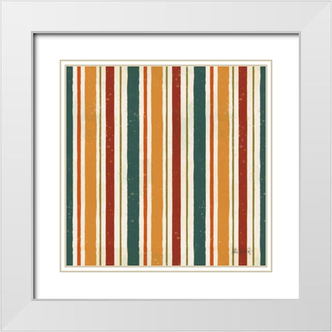 Fall Garden Step 05 White Modern Wood Framed Art Print with Double Matting by Pertiet, Katie