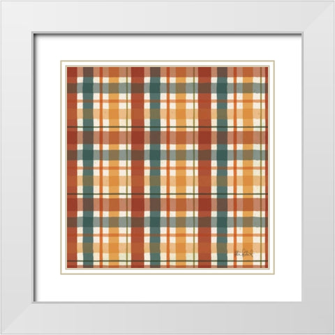 Fall Garden Step 06 White Modern Wood Framed Art Print with Double Matting by Pertiet, Katie