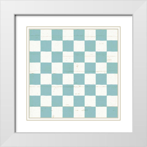 Down on the Farm Step 07C White Modern Wood Framed Art Print with Double Matting by Tavoletti, Anne