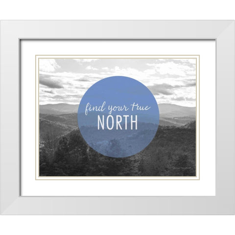 Bold Adventures VI v2 White Modern Wood Framed Art Print with Double Matting by Marshall, Laura