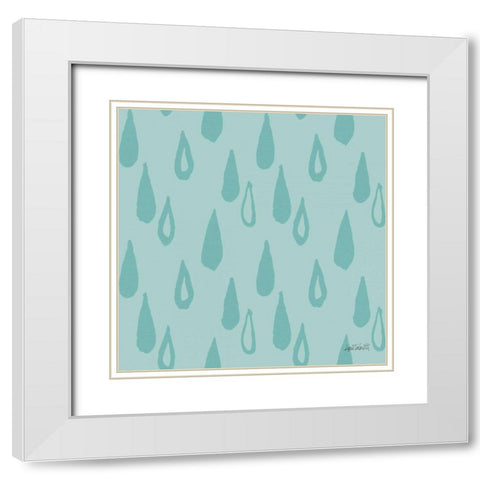Deep Sea Step 06C White Modern Wood Framed Art Print with Double Matting by Tavoletti, Anne