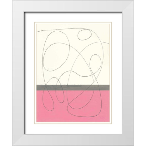 Neapolitan I White Modern Wood Framed Art Print with Double Matting by Rhue, Piper