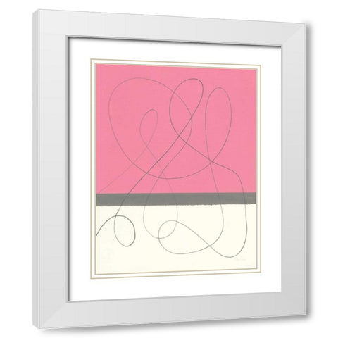 Neapolitan II White Modern Wood Framed Art Print with Double Matting by Rhue, Piper