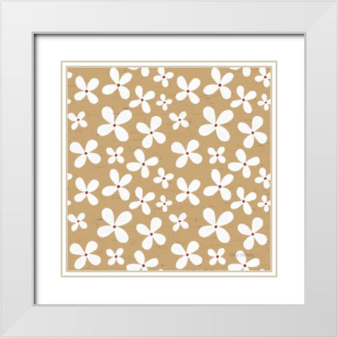 Country Roads Step 04B White Modern Wood Framed Art Print with Double Matting by Marshall, Laura