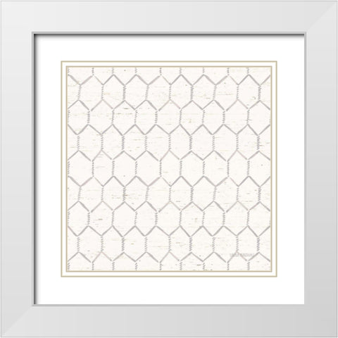 Country Roads Step 06A White Modern Wood Framed Art Print with Double Matting by Marshall, Laura