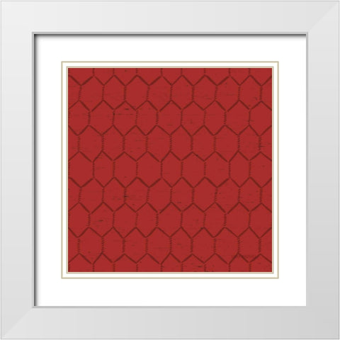 Country Roads Step 06B White Modern Wood Framed Art Print with Double Matting by Marshall, Laura