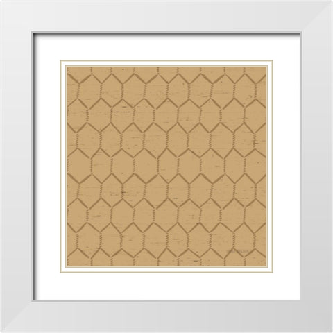Country Roads Step 06C White Modern Wood Framed Art Print with Double Matting by Marshall, Laura