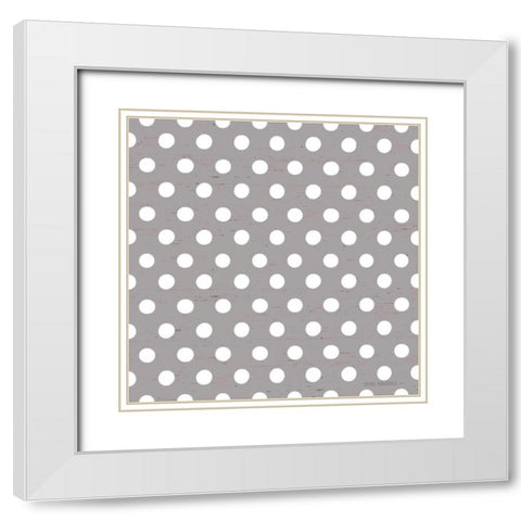 Country Roads Step 07D White Modern Wood Framed Art Print with Double Matting by Marshall, Laura