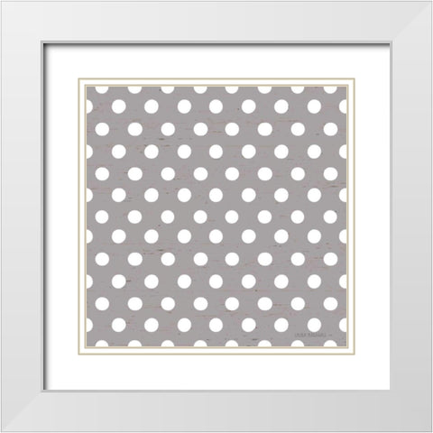 Country Roads Step 07D White Modern Wood Framed Art Print with Double Matting by Marshall, Laura