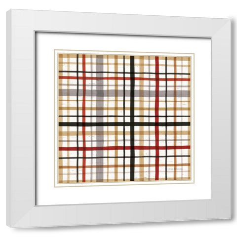 Country Roads Step 09 White Modern Wood Framed Art Print with Double Matting by Marshall, Laura