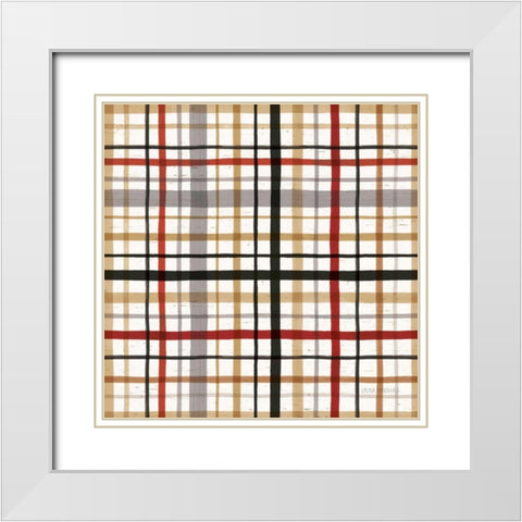 Country Roads Step 09 White Modern Wood Framed Art Print with Double Matting by Marshall, Laura