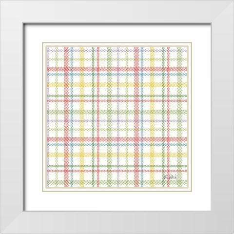 Easter Garden Step 03 White Modern Wood Framed Art Print with Double Matting by Pertiet, Katie