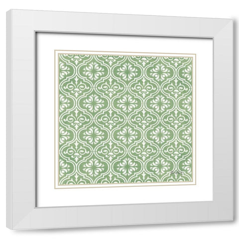 Easter Garden Step 04B White Modern Wood Framed Art Print with Double Matting by Pertiet, Katie