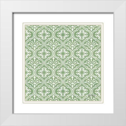 Easter Garden Step 04B White Modern Wood Framed Art Print with Double Matting by Pertiet, Katie
