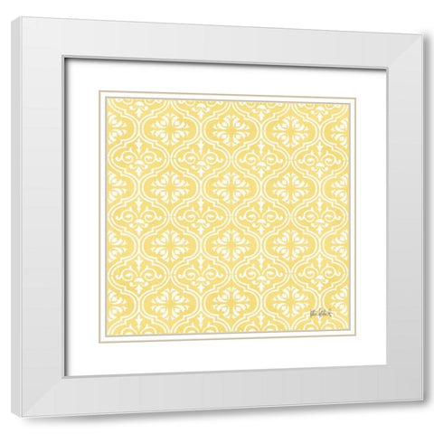 Easter Garden Step 04D White Modern Wood Framed Art Print with Double Matting by Pertiet, Katie