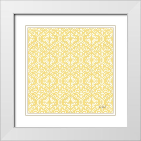 Easter Garden Step 04D White Modern Wood Framed Art Print with Double Matting by Pertiet, Katie