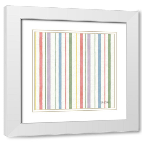 Easter Garden Step 06 White Modern Wood Framed Art Print with Double Matting by Pertiet, Katie