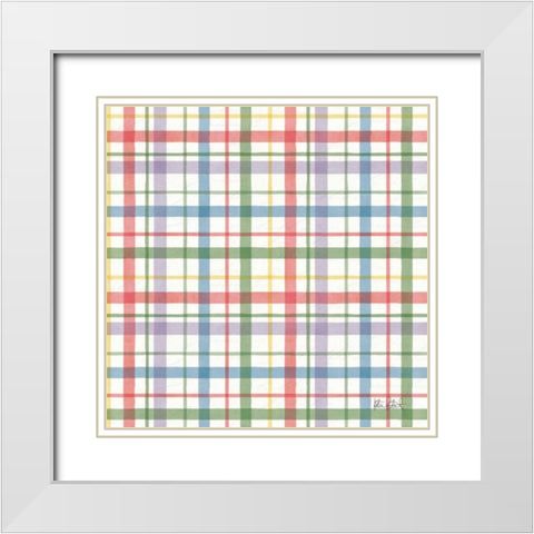 Easter Garden Step 07 White Modern Wood Framed Art Print with Double Matting by Pertiet, Katie