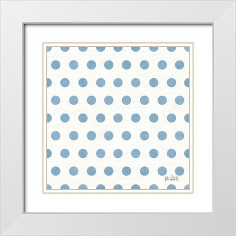 Easter Garden Step 08C White Modern Wood Framed Art Print with Double Matting by Pertiet, Katie