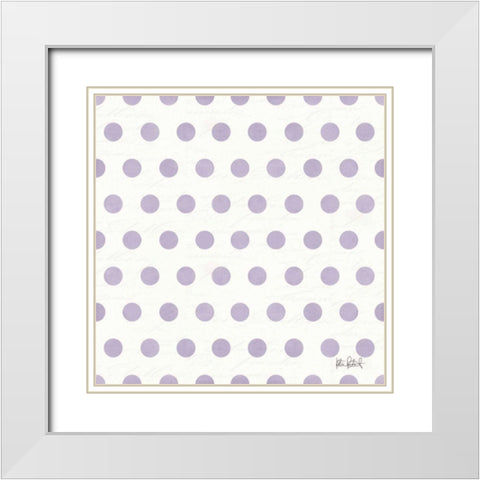 Easter Garden Step 08E White Modern Wood Framed Art Print with Double Matting by Pertiet, Katie