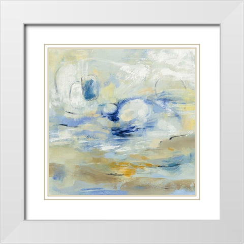 August Morning White Modern Wood Framed Art Print with Double Matting by Vassileva, Silvia