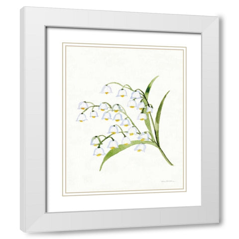 Easter Blessing Flower X White Modern Wood Framed Art Print with Double Matting by McKenna, Kathleen Parr