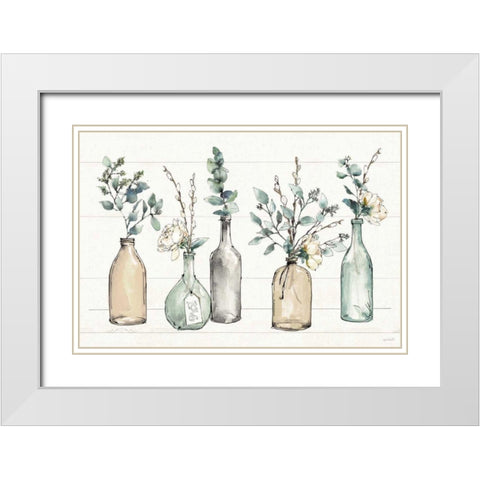 Modern Farmhouse I White Modern Wood Framed Art Print with Double Matting by Tavoletti, Anne