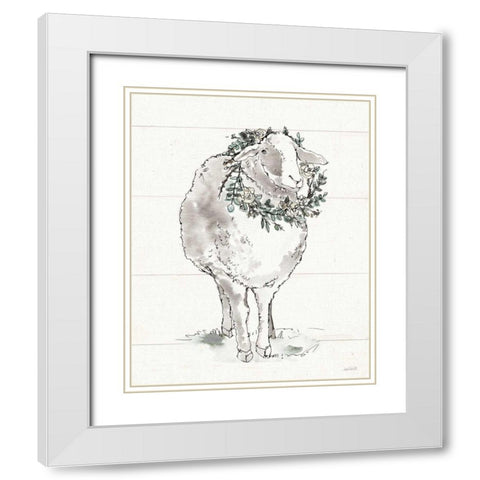 Modern Farmhouse XI White Modern Wood Framed Art Print with Double Matting by Tavoletti, Anne