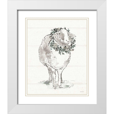 Modern Farmhouse XI White Modern Wood Framed Art Print with Double Matting by Tavoletti, Anne