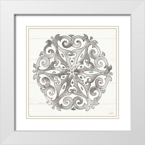 Modern Farmhouse XVII White Modern Wood Framed Art Print with Double Matting by Tavoletti, Anne
