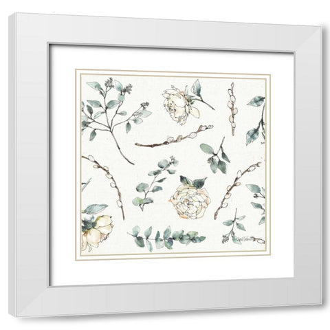 Modern Farmhouse Step 01 White Modern Wood Framed Art Print with Double Matting by Tavoletti, Anne