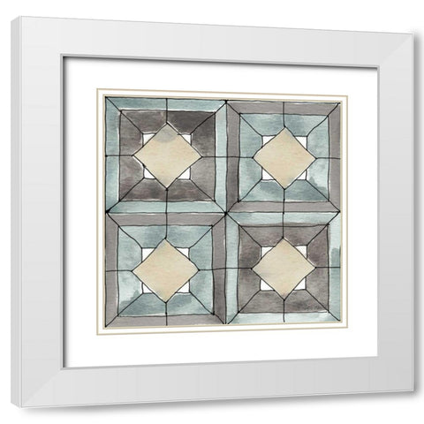 Modern Farmhouse Step 06 White Modern Wood Framed Art Print with Double Matting by Tavoletti, Anne