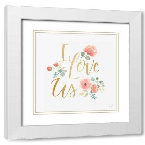 Blooming Delight VI White White Modern Wood Framed Art Print with Double Matting by Jackson, Jenaya