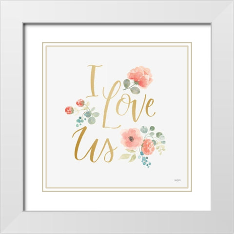 Blooming Delight VI White White Modern Wood Framed Art Print with Double Matting by Jackson, Jenaya
