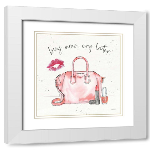 Chic Accents II White Modern Wood Framed Art Print with Double Matting by Tavoletti, Anne