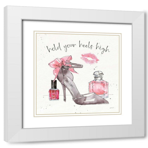 Chic Accents IV White Modern Wood Framed Art Print with Double Matting by Tavoletti, Anne