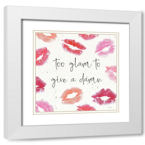 Chic Accents VII White Modern Wood Framed Art Print with Double Matting by Tavoletti, Anne