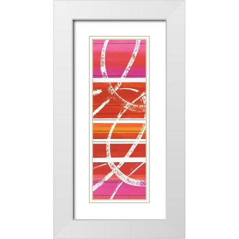 Some Like it Hot II White Modern Wood Framed Art Print with Double Matting by Rhue, Piper