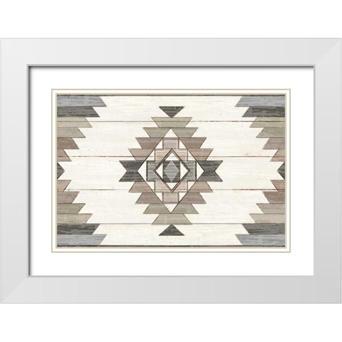 Cabin Life X Neutral White Modern Wood Framed Art Print with Double Matting by Schlabach, Sue