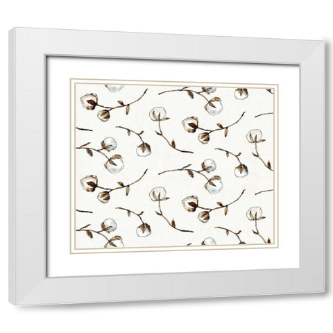 Country Life Step 05A White Modern Wood Framed Art Print with Double Matting by Tavoletti, Anne