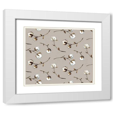 Country Life Step 05C White Modern Wood Framed Art Print with Double Matting by Tavoletti, Anne