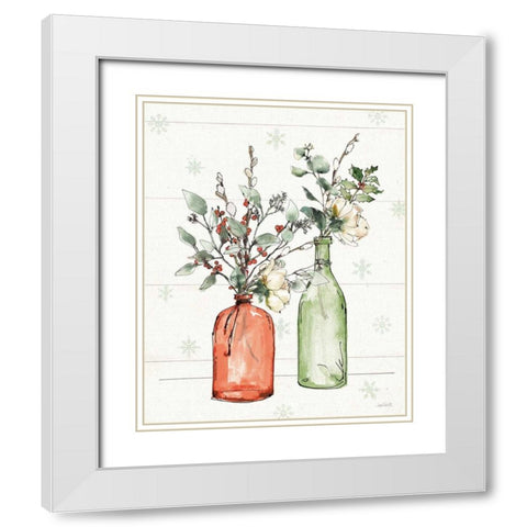 Modern Farmhouse II Christmas White Modern Wood Framed Art Print with Double Matting by Tavoletti, Anne
