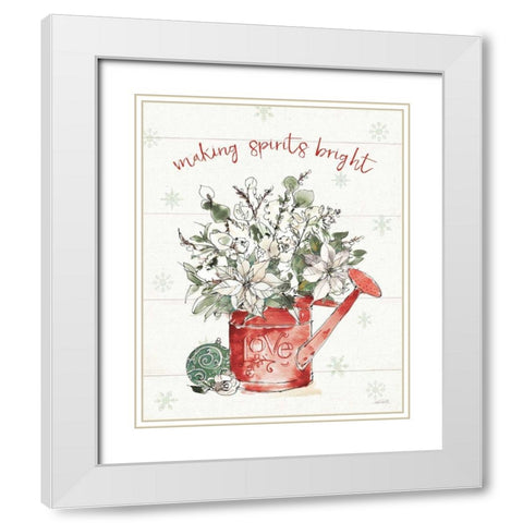 Modern Farmhouse IV Christmas White Modern Wood Framed Art Print with Double Matting by Tavoletti, Anne