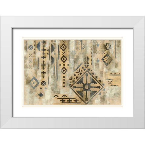 Scandanavian Mood I White Modern Wood Framed Art Print with Double Matting by Vassileva, Silvia