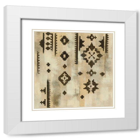 Scandanavian Mood III White Modern Wood Framed Art Print with Double Matting by Vassileva, Silvia