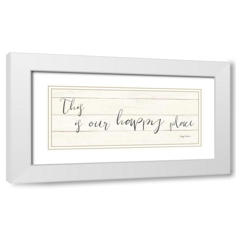 Life at Home IX Shiplap White Modern Wood Framed Art Print with Double Matting by Tillmon, Avery
